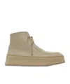 Marsèll Ssense Exclusive Gray Cassapana Ankle Boots In Nude
