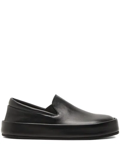 Marsèll Black Cassapelle Sneakers In 666 Black