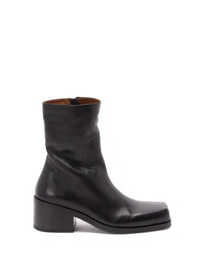 Marsèll `cassello` Ankle Boots In Black