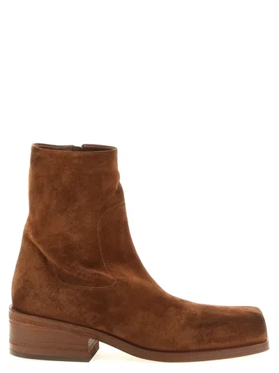 Marsèll 'cassello' Ankle Boots In Brown