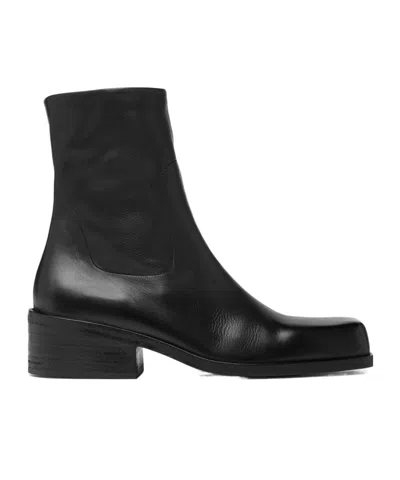 Marsèll Cassello Black Ankle Boots In Multi