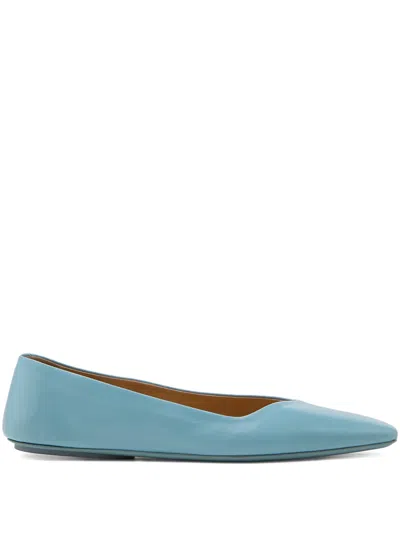 Marsèll Cazzuola Pointed Ballet Flats In Blue