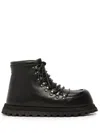 Marsèll Chunky-sole Leather Boots In Black