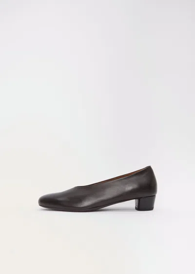Marsèll Codina Decollete Heeled Ballerina In Brown