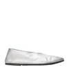 Marsèll Silver Coltellaccio Ballerina Flats In Multi