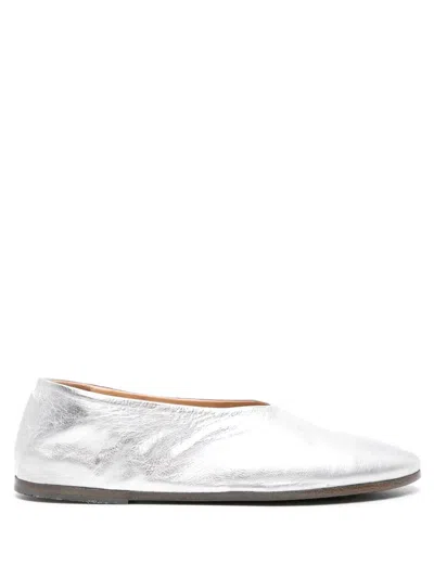Marsèll Marsell Coltellaccio Ballerinas In Silver