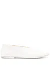 Marsèll Coltellaccio Slip-on Ballerina Shoes In White
