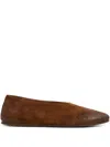 Marsèll Coltellaccio Suede Ballet Flats