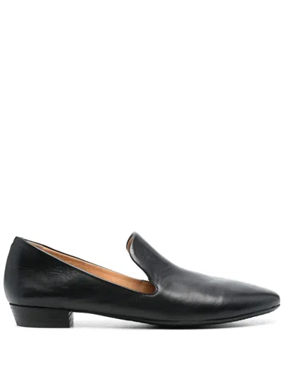 Marsèll Coltellino Leather Loafers In Black