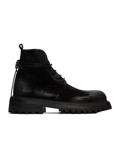 Marsèll Combat Ankle Boots In Black