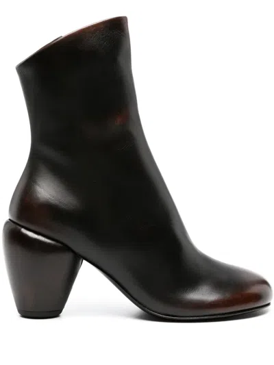 Marsèll Conotto 80mm Leather Boots In Brown