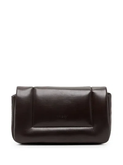 Marsèll Cornice Padded Clutch Bag In Brown