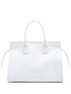 Marsèll Curva Piccola Leather Tote Bag In White