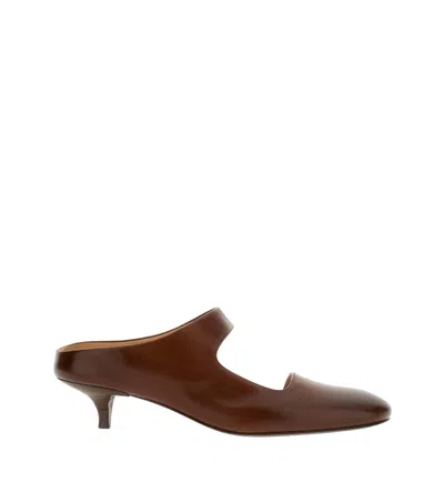Marsèll Dark Brown Slip-on Pumps