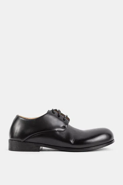 Marsèll Marsell Derby Capozucca En Cuir Lisse Noir In Black