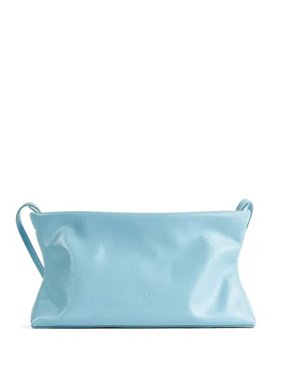 Marsèll Dipi Leather Clutch Bag In Blue