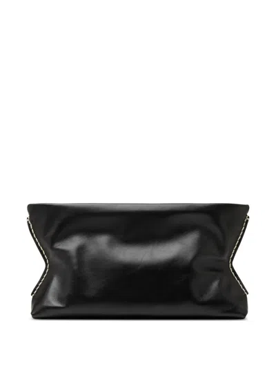 Marsèll Dipi Stitched Clutch Bag In Black