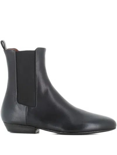 MARSÈLL ELASTIC-PANEL LEATHER BOOTS