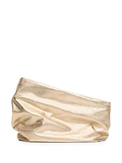 Marsèll Marsell "fanta" Shoulder Halfmoon Bag In Metallic