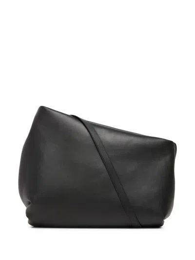 Marsèll Fantasma Leather Shoulder Bag In Black