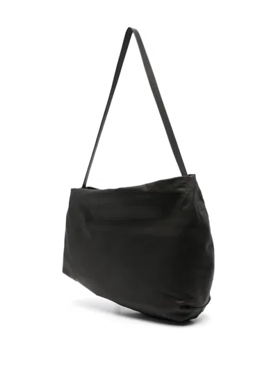 Marsèll Fantasma Leather Shoulder Bag In Black