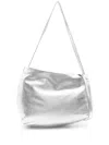 Marsèll Fantasma Leather Shoulder Bag In Silver