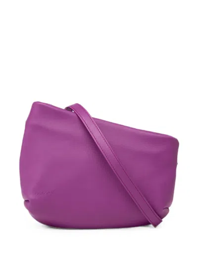 Marsèll Fantasmino Leather Shoulder Bag In Purple