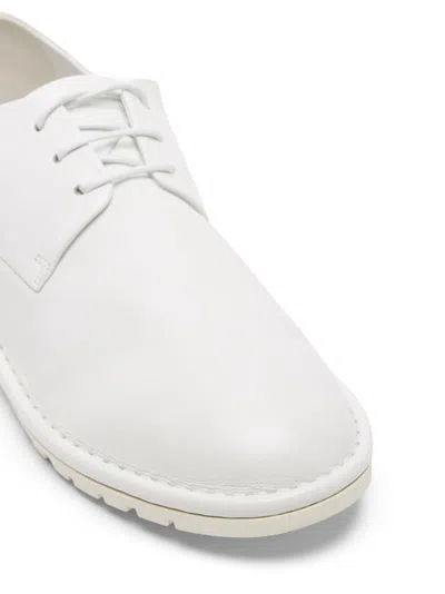 Marsèll Gomme Man Lace-up Shoes Off White Size 10 Leather