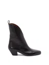Marsèll 45mm Goccio Leather Boots In Black