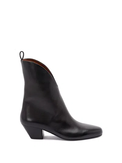 Marsèll `goccio` Ankle Boots In Black