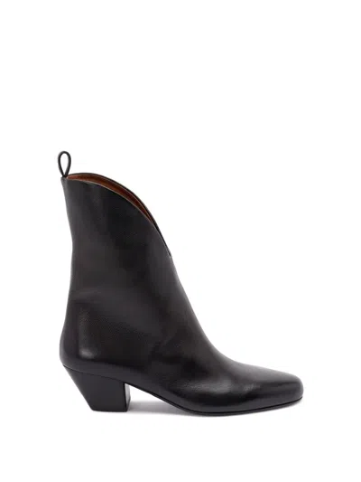 Marsèll `goccio` Ankle Boots In Black