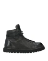 Marsèll Gomme Man Ankle Boots Black Size 7.5 Leather In Black