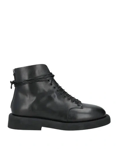 Marsèll Gomme Man Ankle Boots Black Size 9 Calfskin