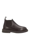 Marsèll Gomme Man Ankle Boots Dark Brown Size 9 Calfskin In Brown