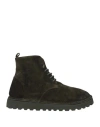 Marsèll Gomme Man Ankle Boots Dark Green Size 8.5 Calfskin