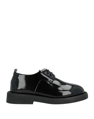 Marsèll Gomme Man Lace-up Shoes Black Size 9 Leather