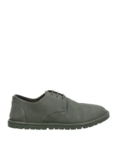 Marsèll Gomme Man Lace-up Shoes Dark Green Size 9 Calfskin