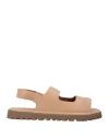 Marsèll Gomme Man Sandals Sand Size 9 Leather In Neutral