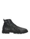 Marsèll Gomme Woman Ankle Boots Black Size 6.5 Leather In Black
