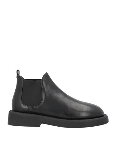 Marsèll Gomme Woman Ankle Boots Black Size 8 Calfskin