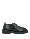 Marsèll Gomme Woman Lace-up Shoes Black Size 11 Calfskin