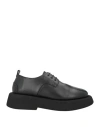 Marsèll Gomme Woman Lace-up Shoes Black Size 8 Calfskin In Black