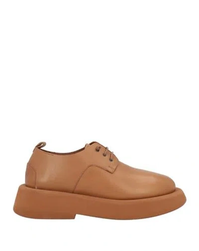 Marsèll Gomme Woman Lace-up Shoes Brown Size 8 Leather