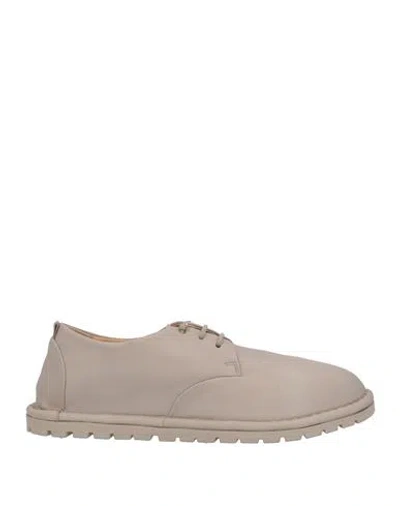 Marsèll Gomme Woman Lace-up Shoes Grey Size 9 Calfskin In Gray