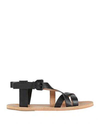 Marsèll Gomme Woman Sandals Black Size 8 Calfskin