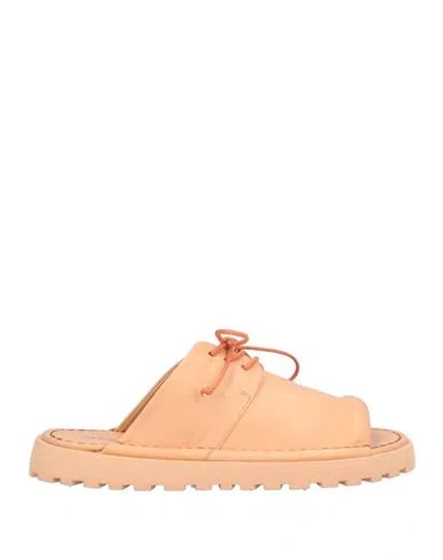 Marsèll Gomme Woman Sandals Light Pink Size 9 Calfskin In Neutral