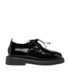 Marsèll Round Head Lace Up Derby Shoes In Black