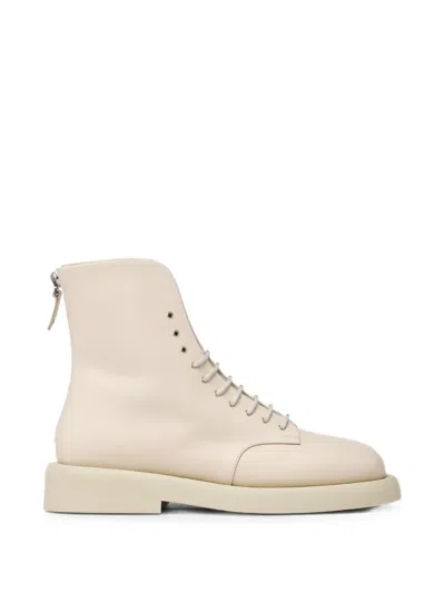 Marsèll Gommello Lace-up Ankle Boots In Neutral
