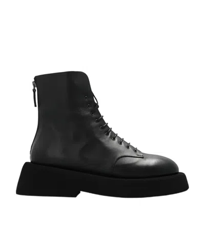 Marsèll Gommellone Lace-up Boots In Black