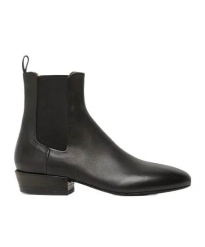 Marsèll Granblocco Beatle Ankle Boots In Black